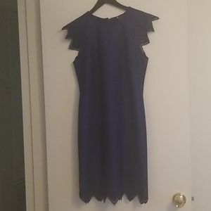 Blue dress